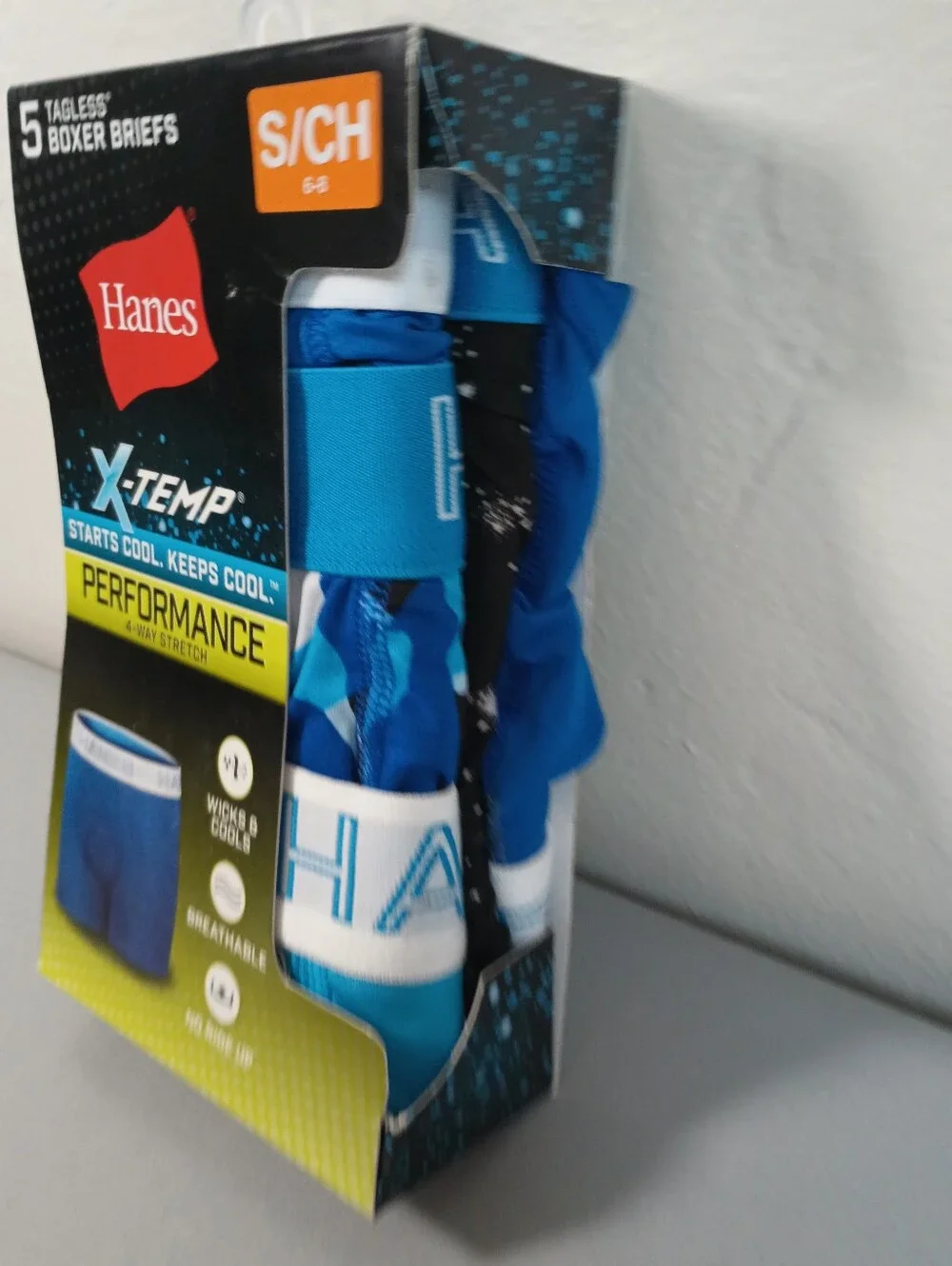 Hanes X-Temp Boys' Performance Boxer Brief Underwear
